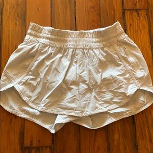 White Lululemon Shorts!